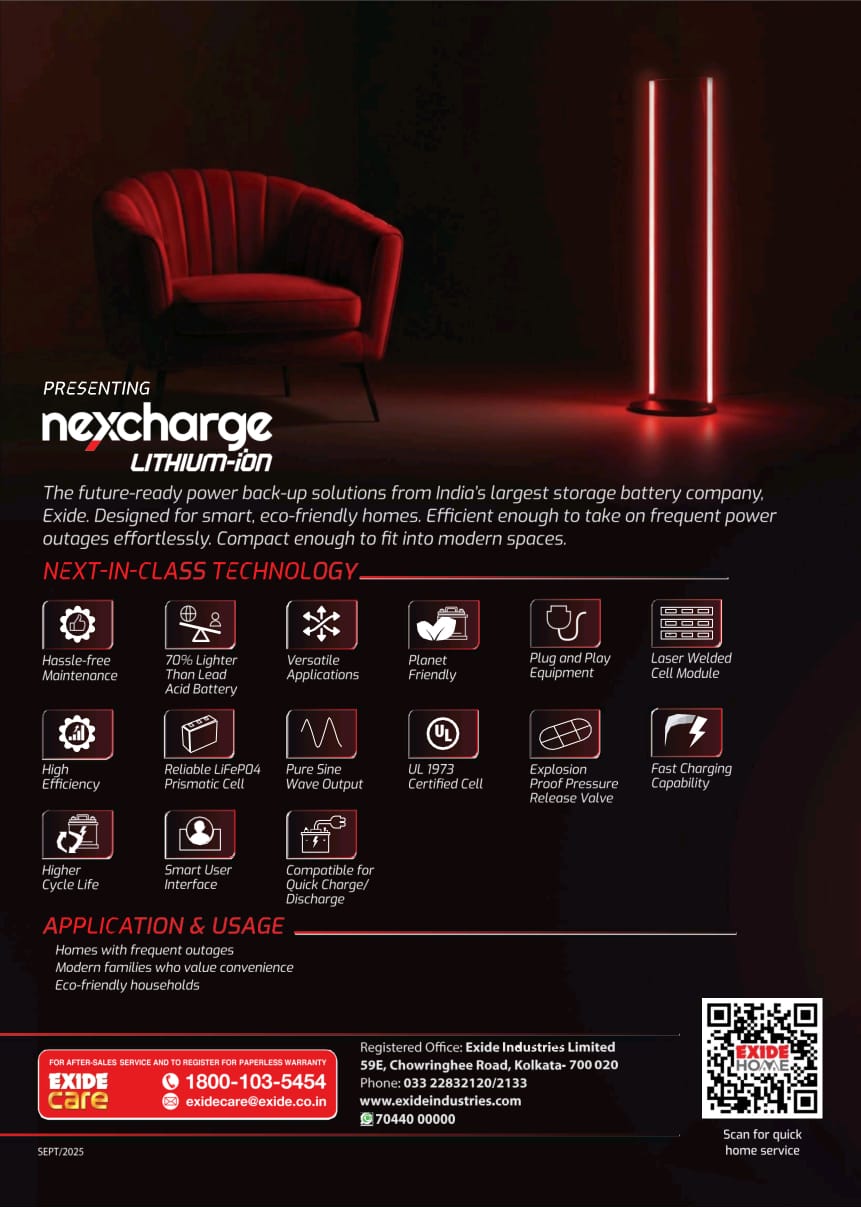 NEXCHARGE LITHIUM-ION (PRE-BOOKING AMOUNT)